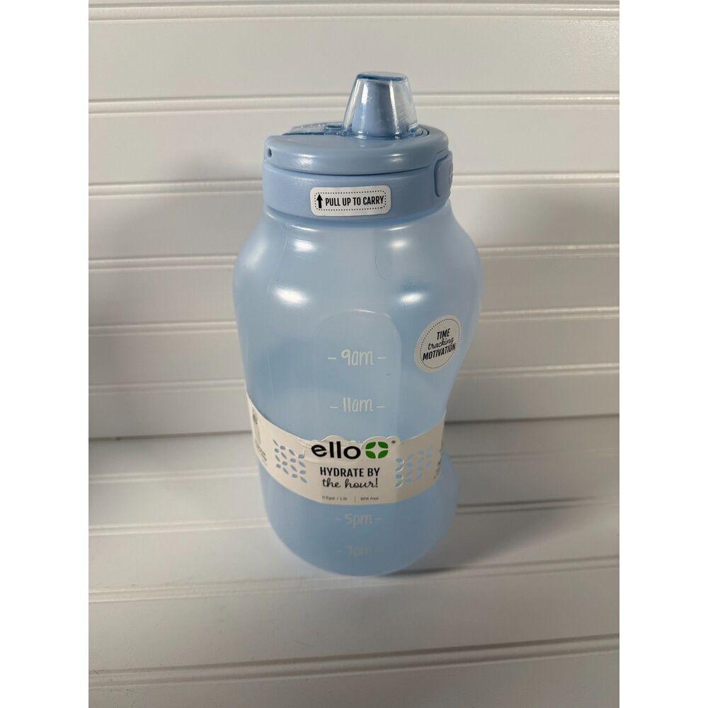 New ello Hydrate by the hour bottle